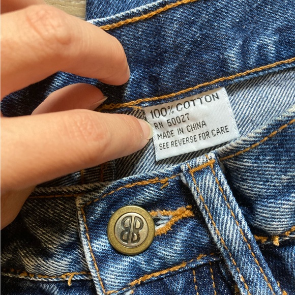 Vintage denim pants - Picture 7 of 8